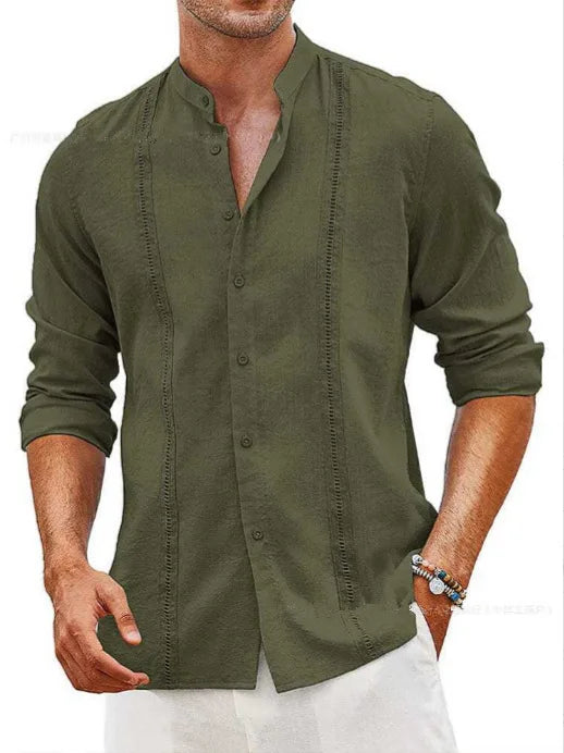 Men's Shirts Linen Shirt Man Top Shirts Shirt Linen Shirt Linen Shirt Men Linen Shirts Man Shirts for Man Linen Shirt Man