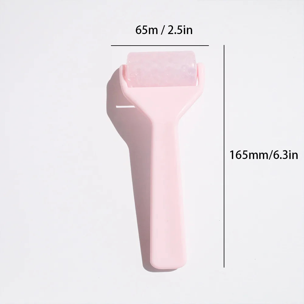 Ice Roller Skin Enhancing Firming Smooth Skin Anti-Wrinkle Eye Bags Reusable Cooling Facial Ice Roller for Home Use