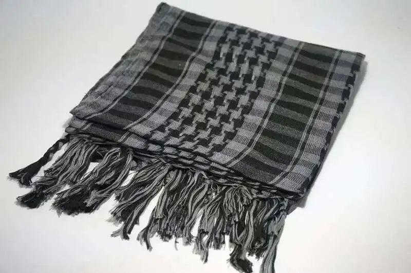 Handsome Arafat arab scarf shawl Keffiyeh Kafiya Lightweight Military Shemagh palestine Man Stripe Scarf With Tassels Soft Warm
