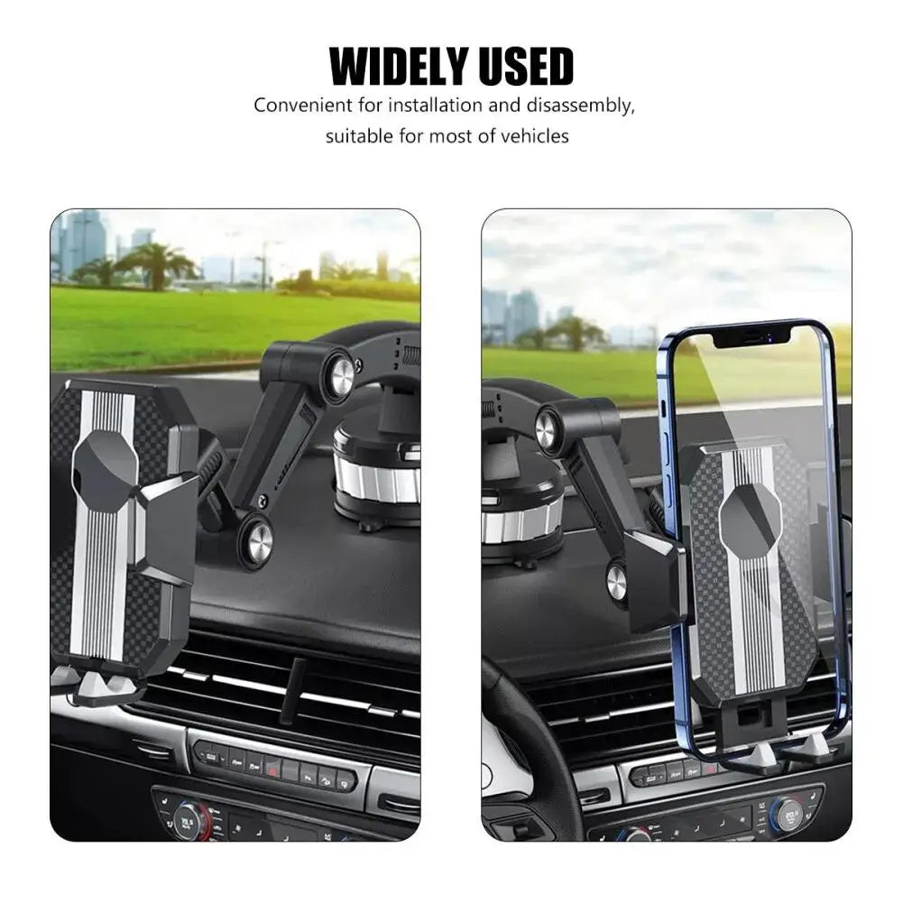Universal Car 360°Rotate Mobile Phone Holder Mount Sucker Adjustable Arm Phone Bracket Stand Fit For IPhone 13 12 Pro Max L1H4