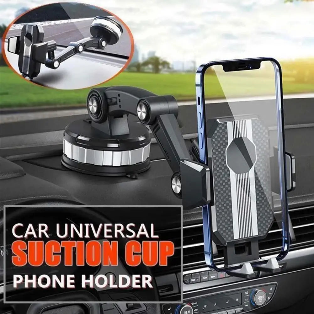 Universal Car 360°Rotate Mobile Phone Holder Mount Sucker Adjustable Arm Phone Bracket Stand Fit For IPhone 13 12 Pro Max L1H4