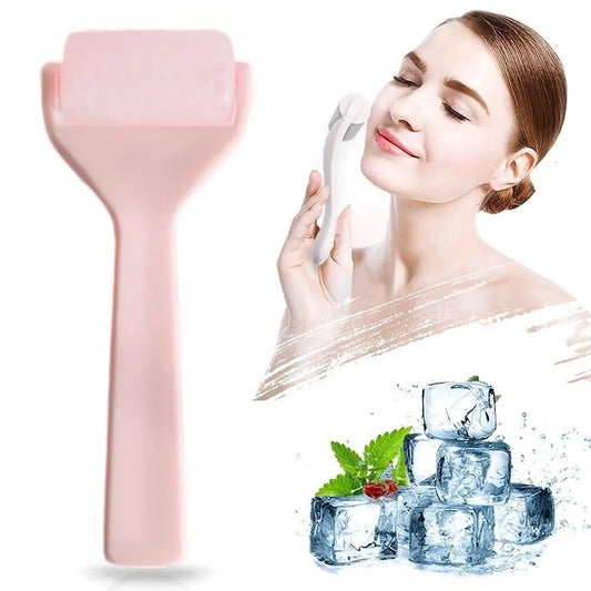 Ice Roller Skin Enhancing Firming Smooth Skin Anti-Wrinkle Eye Bags Reusable Cooling Facial Ice Roller for Home Use