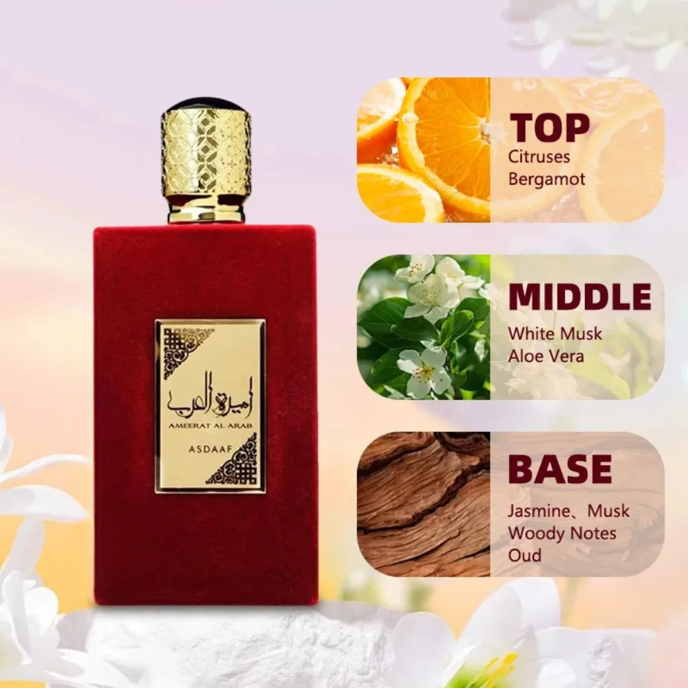 New Women Lattafa Perfume Arabia Princesses 100ml Arab Princess Of Arabia Perfumes Women With Woody Notes Sweet Citrus Fragrance